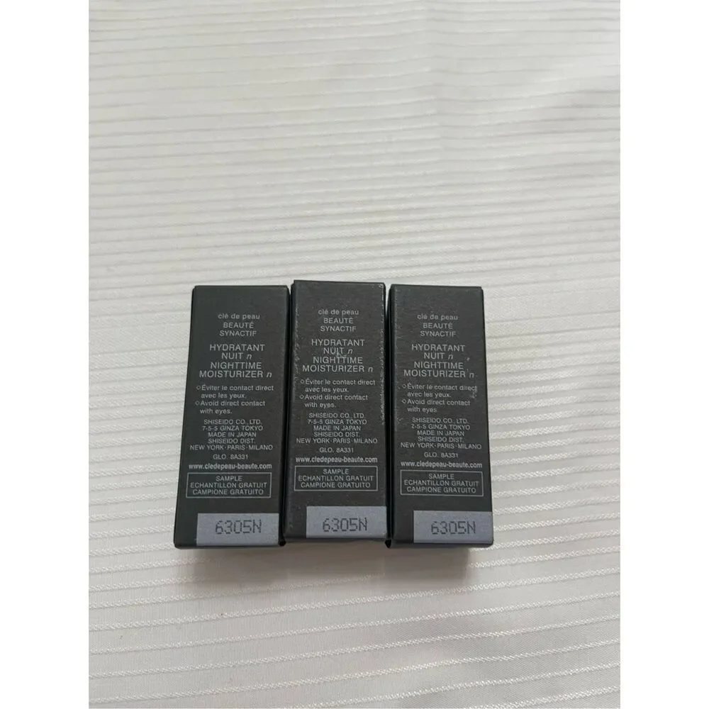 Cle de Peau Synactif Hydratant Nuit Nighttime Moisturizer 0.1oz/3ml
